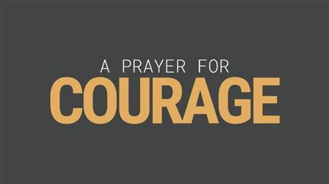 The Salvation Army International A Prayer For Courage