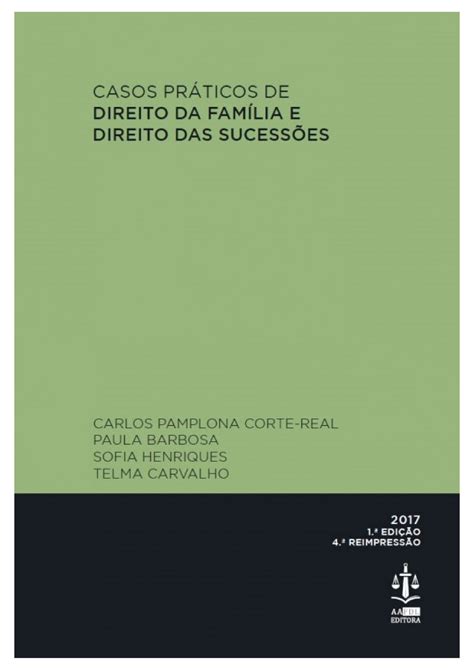 Sucessões Livro de Casos Práticos Direito das Sucessões Studocu