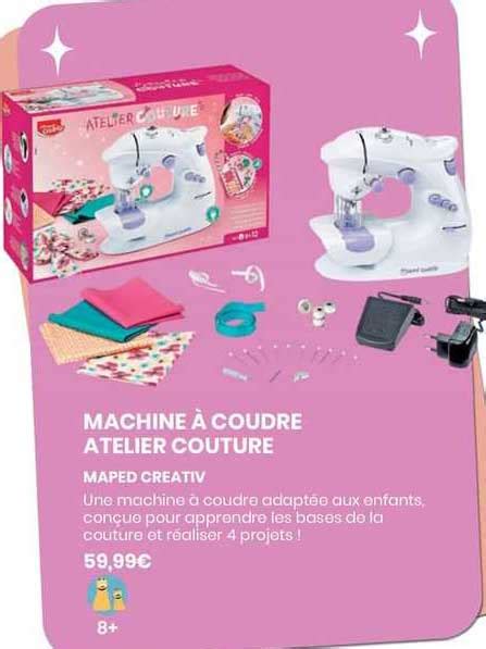 Promo Machine à Coudre Atelier Couture Maped Creativ chez Cultura