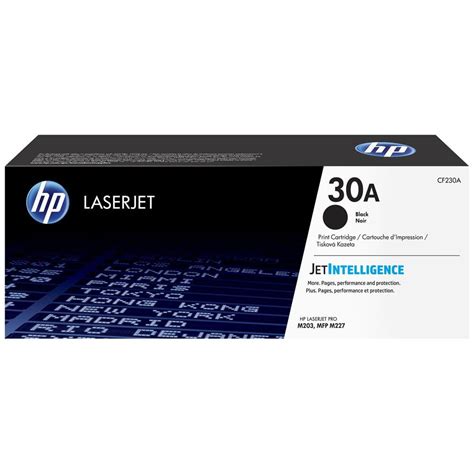 Toner LaserJet HP 30A Noir Original CF230A Tunewtec Tunisie