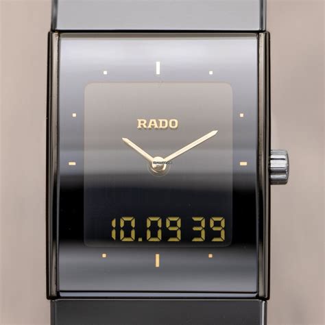 Rado Diastar Ceramica Full Set Vintage Analog Digital F R