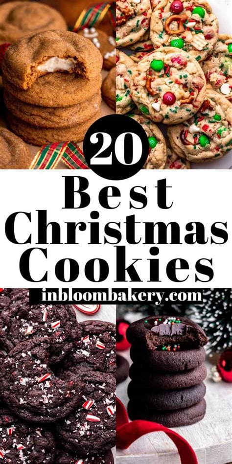 20 Best Christmas Cookies - In Bloom Bakery