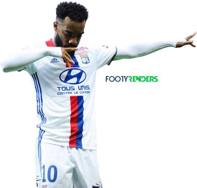 Alexandre Lacazette Olympique Lyonnais Football Render FootyRenders