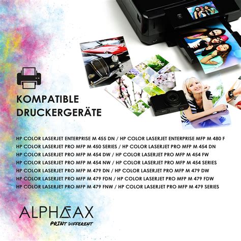 Alphafax Toner kompatibel mit HP W2030A 415A für Color LaserJet Pro