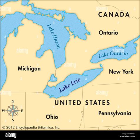 Map Of Lake Erie Ontario Fall Fashion Trends 2024