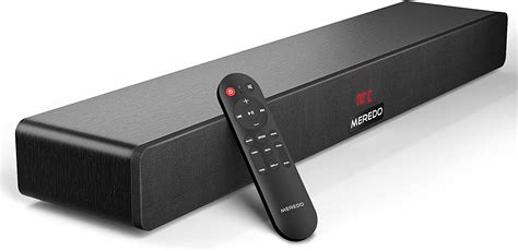 Amazon Meredo Sound Bar Wooden Soundbar For Tv With Built In