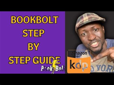 Book Bolt Step By Step Guide To Designing Creating And Selling Books