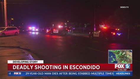 Deadly Shooting In Escondido Youtube