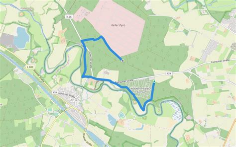 Eversum Circular Route A Hiking Trail Olfen Nordrhein Westfalen Pacer