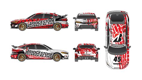 Bridgestone Race Livery Behance