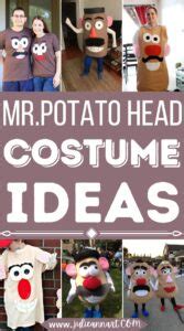 14 DIY Mr Potato Head Costume Ideas For Being The Star Of Party Julie