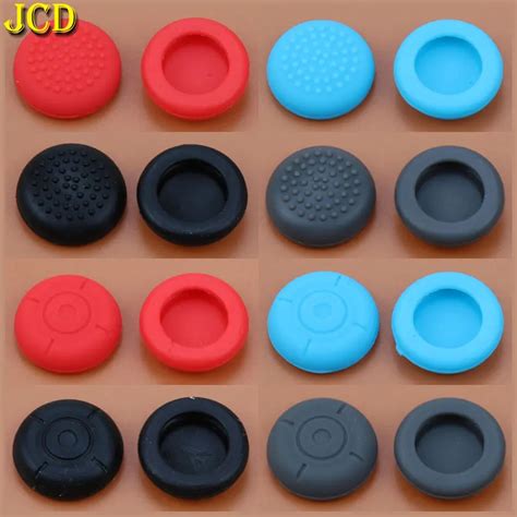 JCD 2 Piece Silicone Analog Joystick Grips Caps Joypad Joystick Cover