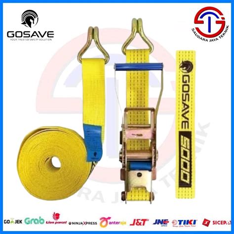 Jual Gosave Cargo Lashing Belt Ratchet Tie Down Ton X Meter