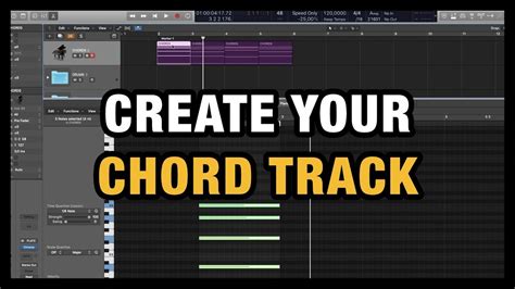 Create A Chord Track In Logic Pro X Workflow Trick YouTube