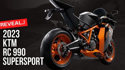 Revealed The 2023 Ktm Rc990 Supersport Uses A 1000cc Engine Youtube