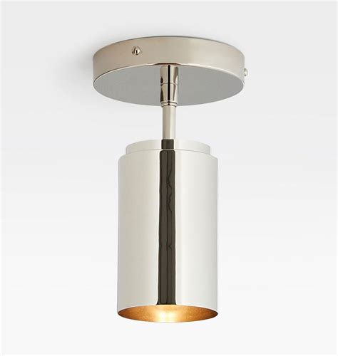 Paige Articulating Flat Cylinder Semi Flush Fixture Rejuvenation