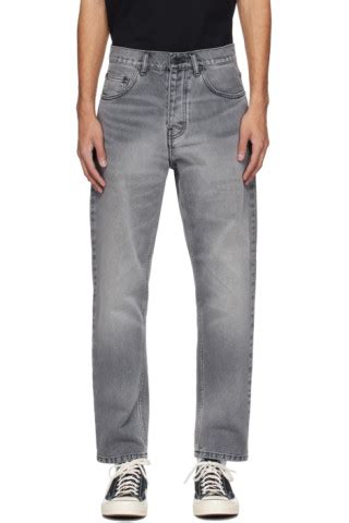 Carhartt Work In Progress Gray Newel Jeans Ssense