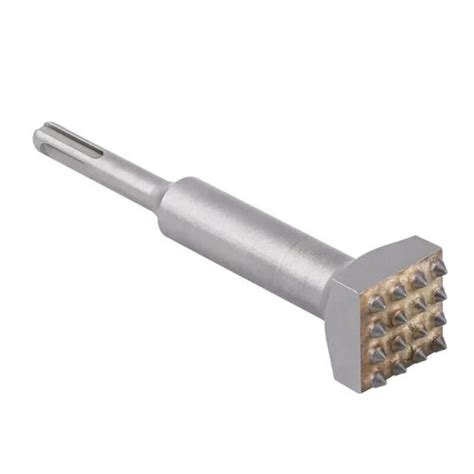 New Sds Plus Carbide Tipped Teeth Bush Hammer Chisel Bit For