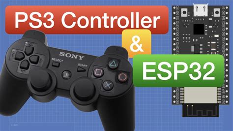 Using Ps3 Controllers With Esp32 Build Custom Remote Controls Youtube