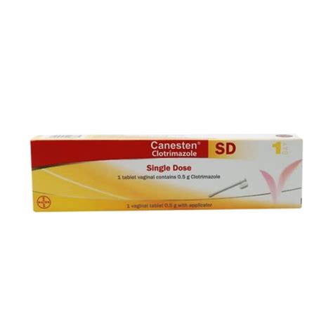 Canesten Sd Mg Vaginal Tablet Farmaku