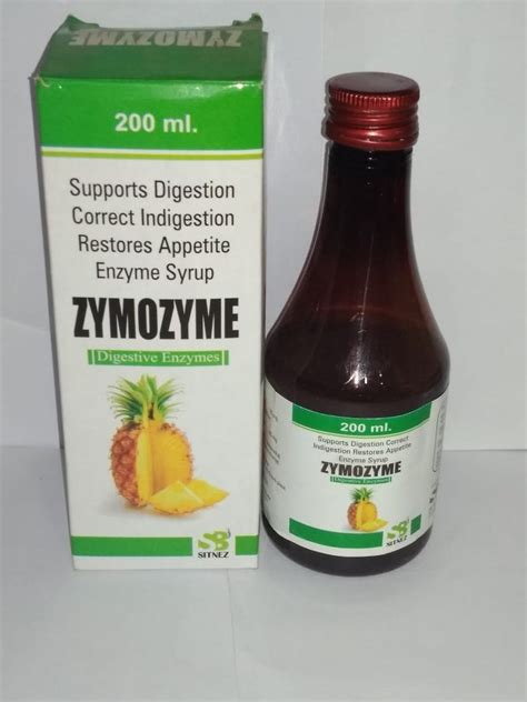 Zymozyme Syp200 Ml Digestive Enzyme Syrup Packing Size 200 Ml At Rs