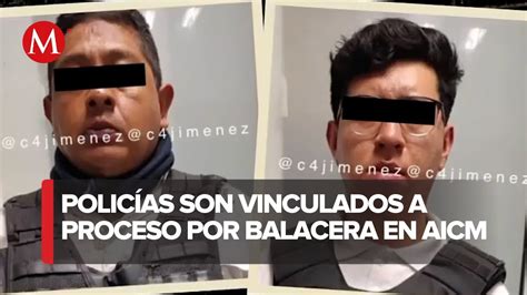 Vinculan A Dos Polic As De Nezahualc Yotl Por Balacera En El Aicm Youtube