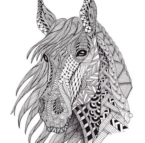 Kleurplaat Paard Kleurplaat Mandala Paard Leukekleurplatennl Porn Sex