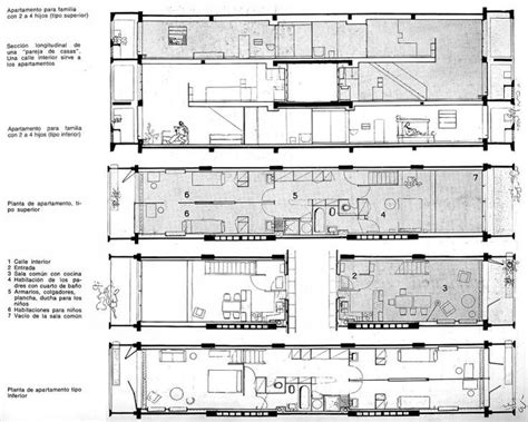 Resultado de imagen de le corbusier medidas viviendas unité d