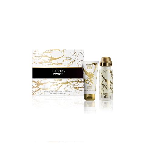 Iceberg Twice Gold Poklon Set Toaletna Voda Ml Gel Za Tu Iranje