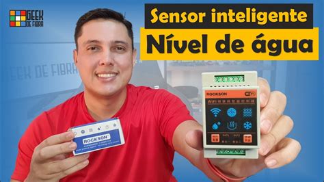 Sensor INTELIGENTE de nível de água para caixa d água APP SMARTLIFE