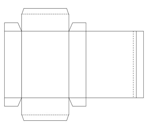 Blank Cereal Box Template