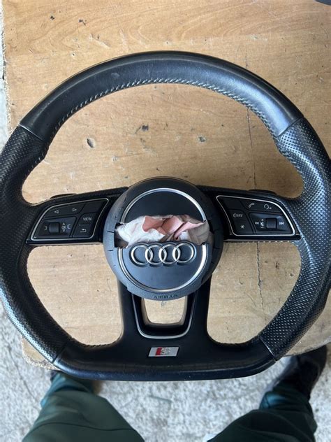 Оригинален волан за Ауди Audi A4 A5 Q5 A6 8w0419091 рязан Sline гр ...
