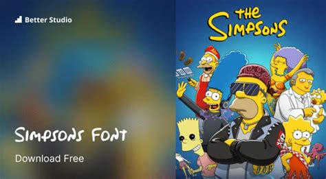 Simpsons Font: Download Font & Logo