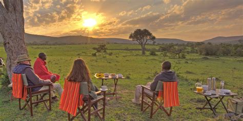 Masai Mara Picnic Lunch Bush Dinners Sundowners In Maasai Mara