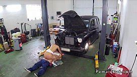 Dude Fucks Blonde Babe In Repair Shop Pov Xnxx