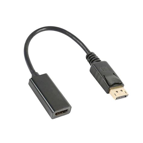 Tuff Luv Essential 1080p Display Port To Hdmi Cable Black Geewiz