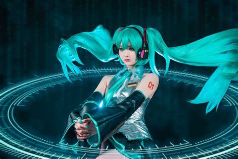 Cosplay Of Hatsune Miku 16 By Alexandregrondin On Deviantart