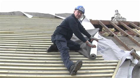 Lathing And Felting With Breathable Felt Underlay Dalton Roofing