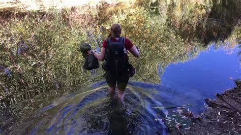 On The Way To Deep Creek Hot Springs At Pct Youtube