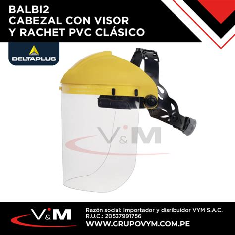 Cabezal Con Visor Y Rachet Balbi De Pvc Cl Sico Deltaplus Vym V M