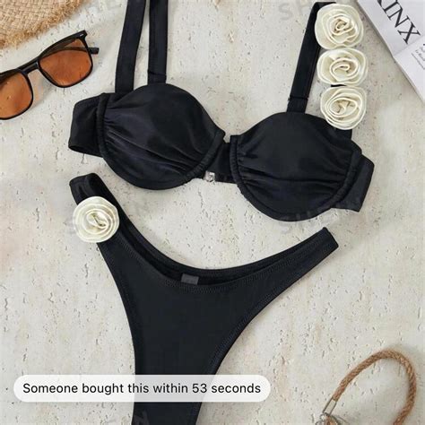 Shein Bikini Set Worn Once Depop