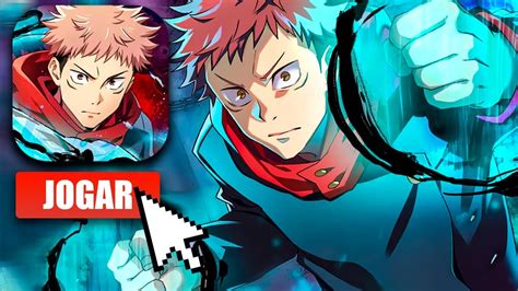 EU JOGUEI O NOVO JOGO DE JUJUTSU KAISEN PARA CELULAR E CONSEGUI OS