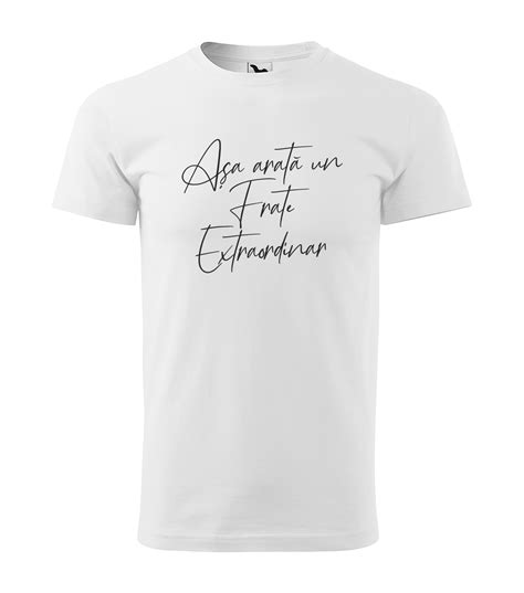 Tricou Personalizat Pentru Cel Mai Bun Frate Cadoul Perfect Asa Arata