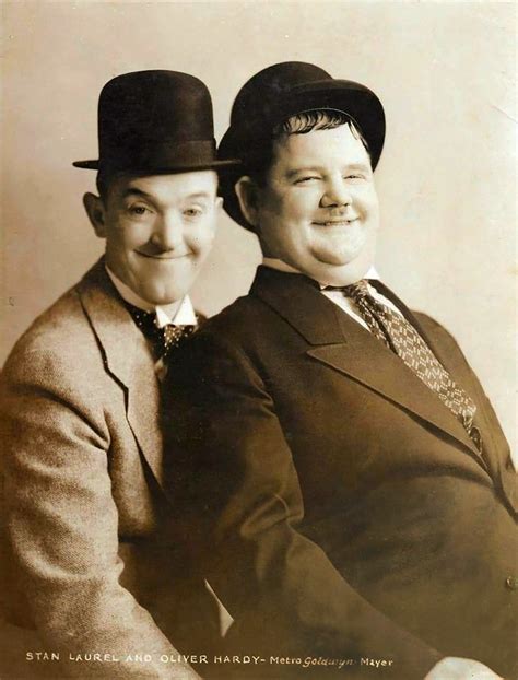 Stan Laurel And Oliver Hardy 1938 Publicity Photo From Met Flickr