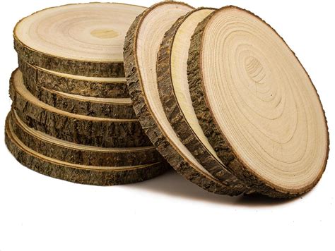 Amazon Large Unfinished Wood Slices For Centerpieces Pcs