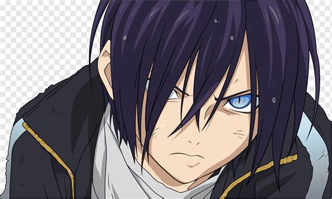 Noragami Yato No Kami Gfycat Yato Cg Artwork Black Hair Chibi Png