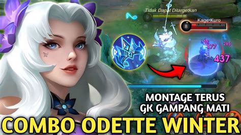 NYOBAIN COMBO ODETTE YANG LAGI VIRAL ULTI SAMBIL WINTER BUILD ODETTE