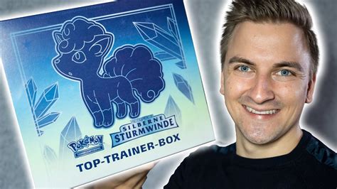 NEUE SILBERNE STURMWINDE Top Trainer Box Pokémon Booster Opening