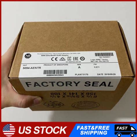 5094 AENTR New Allen Bradley 5094 AENTR A Flex 5000 2 Port EtherNet IP