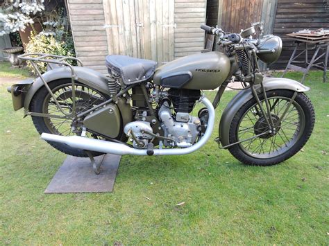 WD CO 1944 Royal Enfield Motorcycles HMVF Historic Military